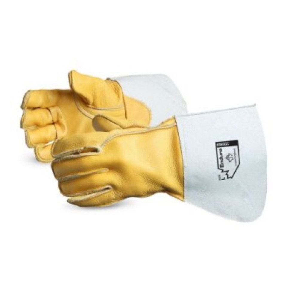 NWT SUPERIOR RIGGERS COWGRAIN FLAME RESISTANT KEVLAR WORK GLOVES XL